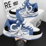 The Blue and White Designer Sneakers