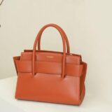 Versse Signature Brown Handbag for Women