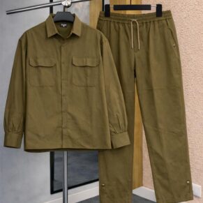 Olive Command Two-Piece Set