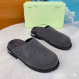 ​Off-White™ "Sponge" Suede Mules