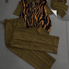 The "Obsidian Tiger" Cargo Polo Set
