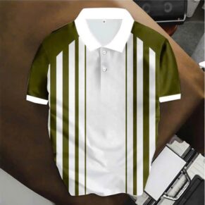 Olive Parallel Polo