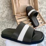 Dark Green Pedro Banded Slide