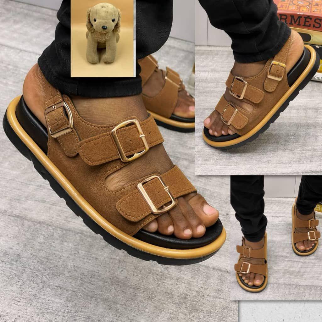  Heritage tan Buckle sandals