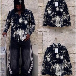 Abstract Nebula Heavyweight Utility Shirt