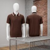 Vintage Riviera Contrast-Trim Knit Polo