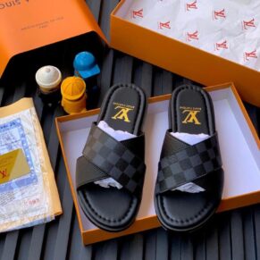 Louis Vuitton Waterfront Cross Strap Slides