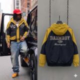 Premium Yellow Daenrst windbreaker