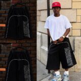 Luxury Streetwear Piping Track Shorts