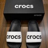 Crocs Monochromatic Adjustable Comfort Slides